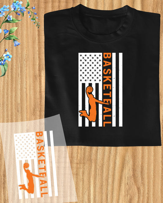 American basketball Fan DTF Transfer Film