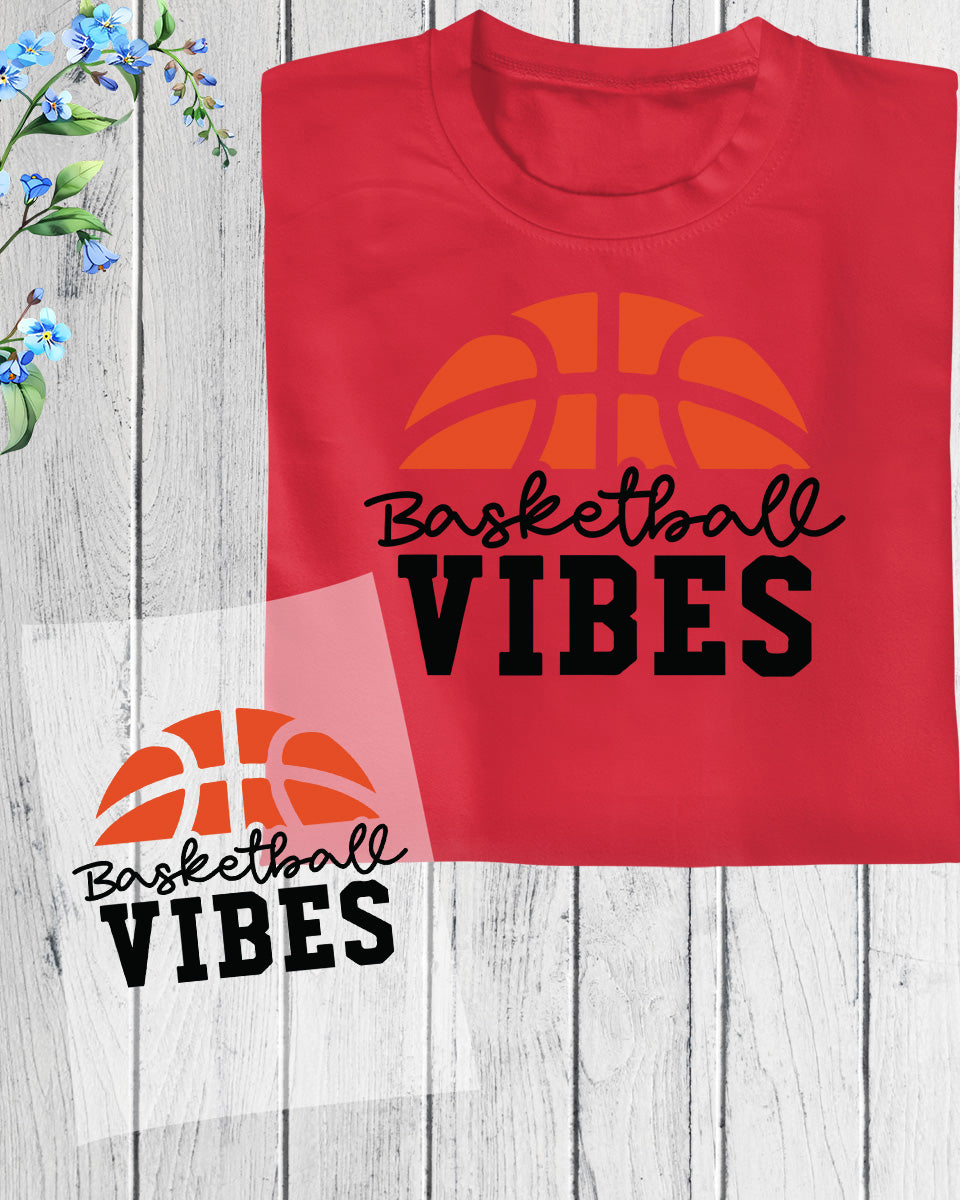 Basketball Vibes Retro DTF Transfer Film