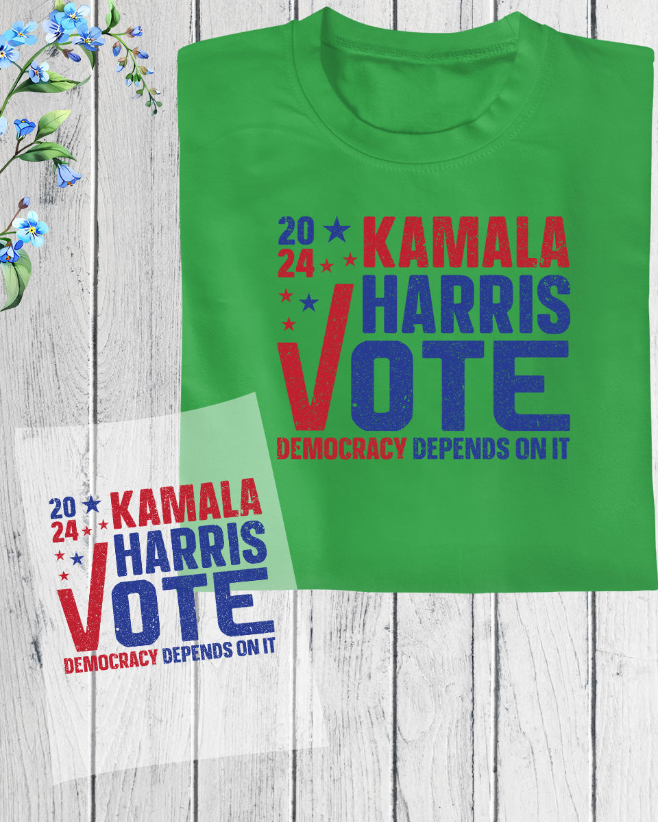 Kamala for Vote 2024 President DTF Transfer Film