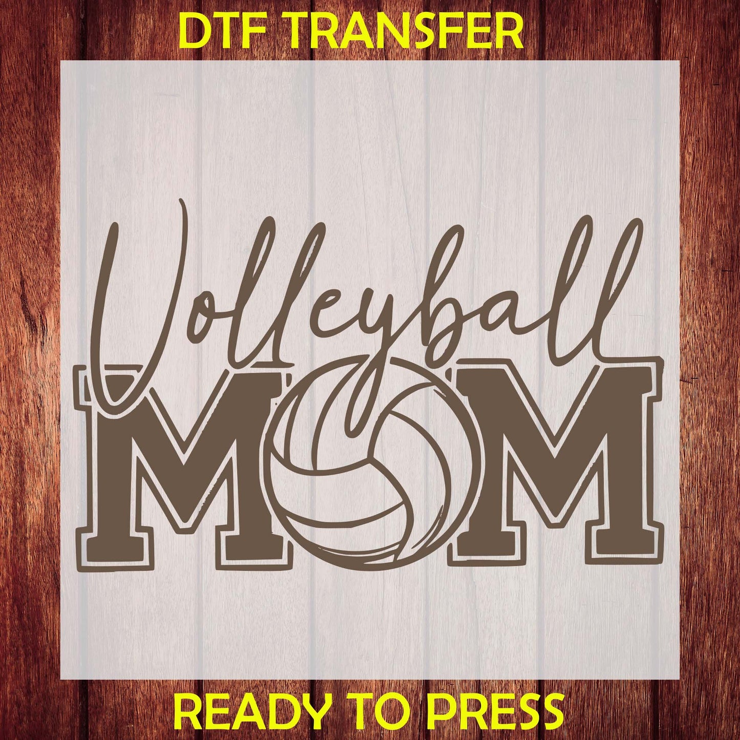 Volleyball Mom DTF Transfer
