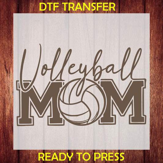 Volleyball Mom DTF Transfer