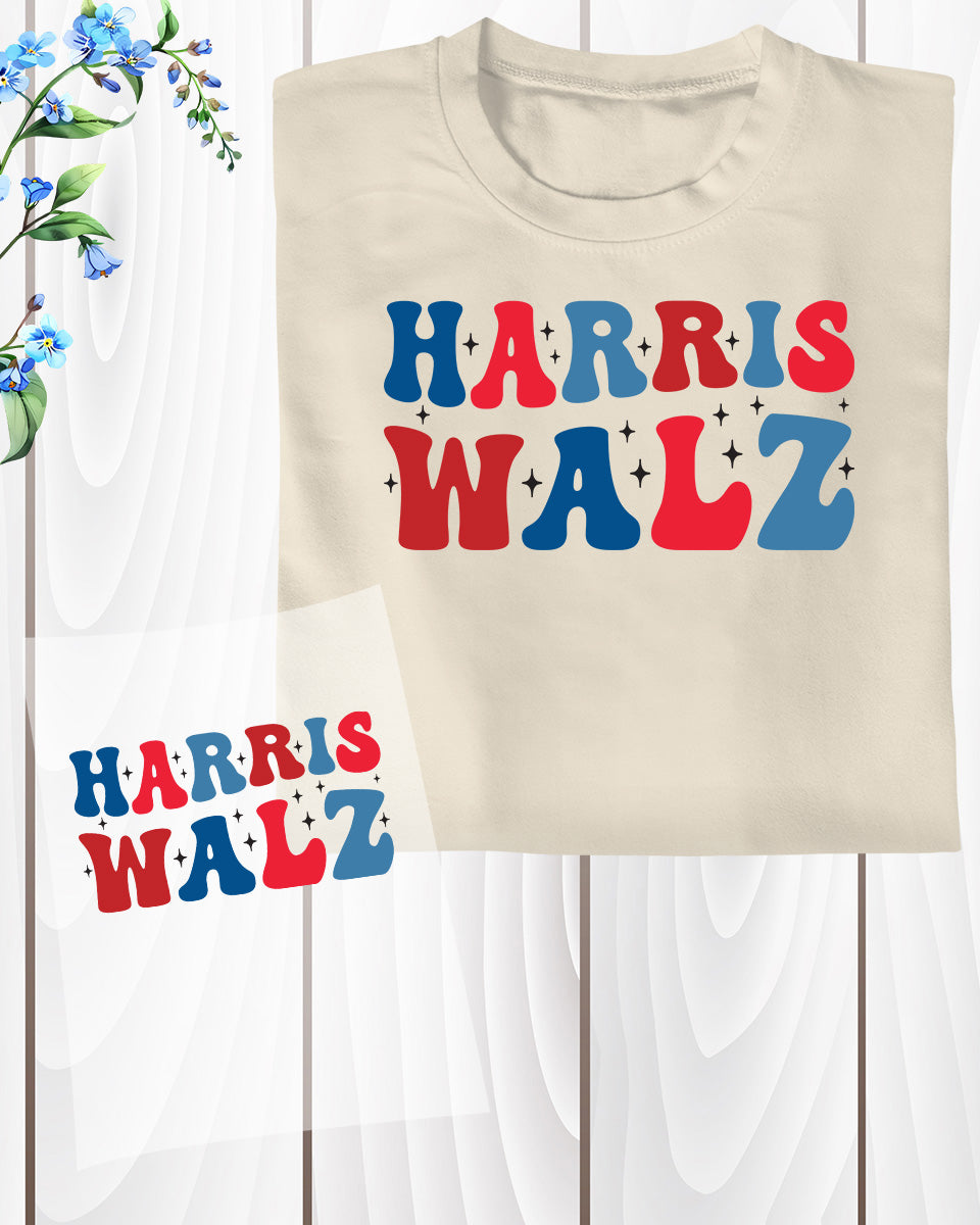 Kamala Lovers in My Harris Walz Era DTF Transfer Film