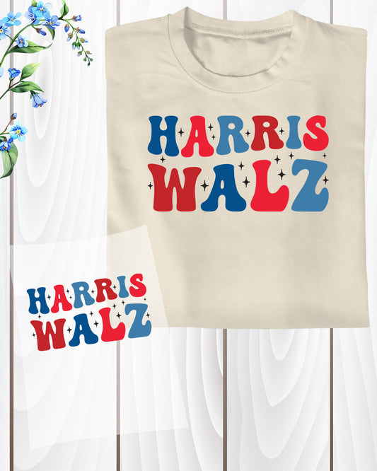 Kamala Lovers in My Harris Walz Era DTF Transfer Film