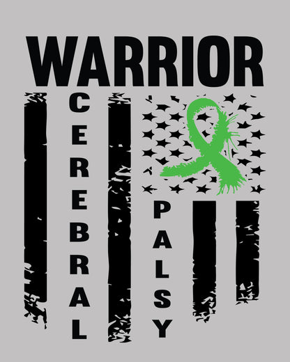 Warrior Cerebral Palsy Awareness DTF Transfer Film