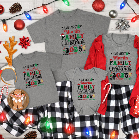 We Are Family Personalized Last Name  DTF Transfer