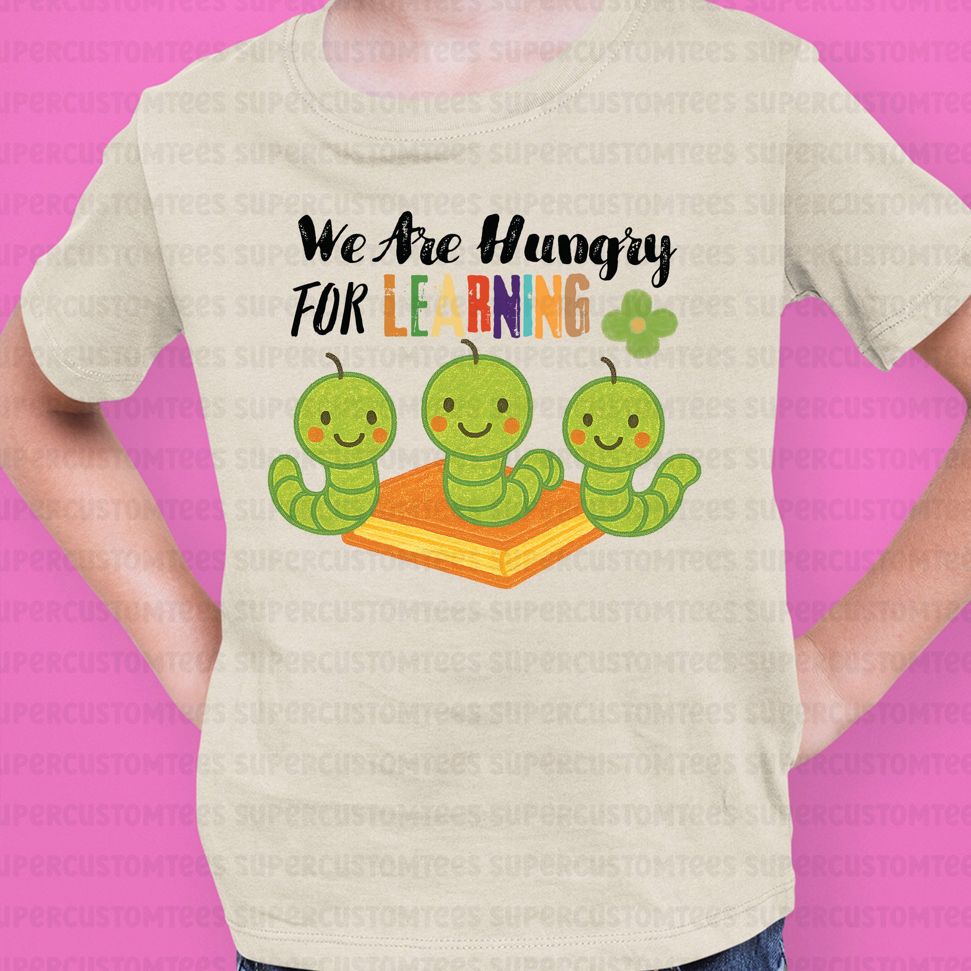 We Are Hungry For Learning DTF Transfer Ready to Press