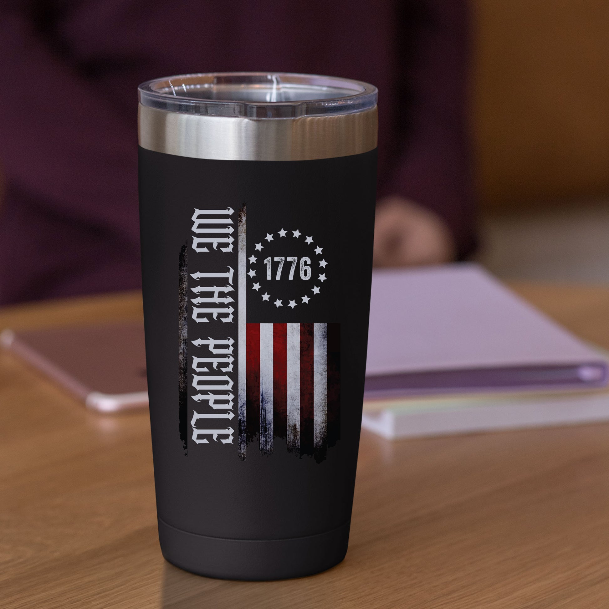 We the People 1776, American Flag USA DTF Transfer