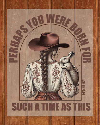 Western Easter DTF Transfer