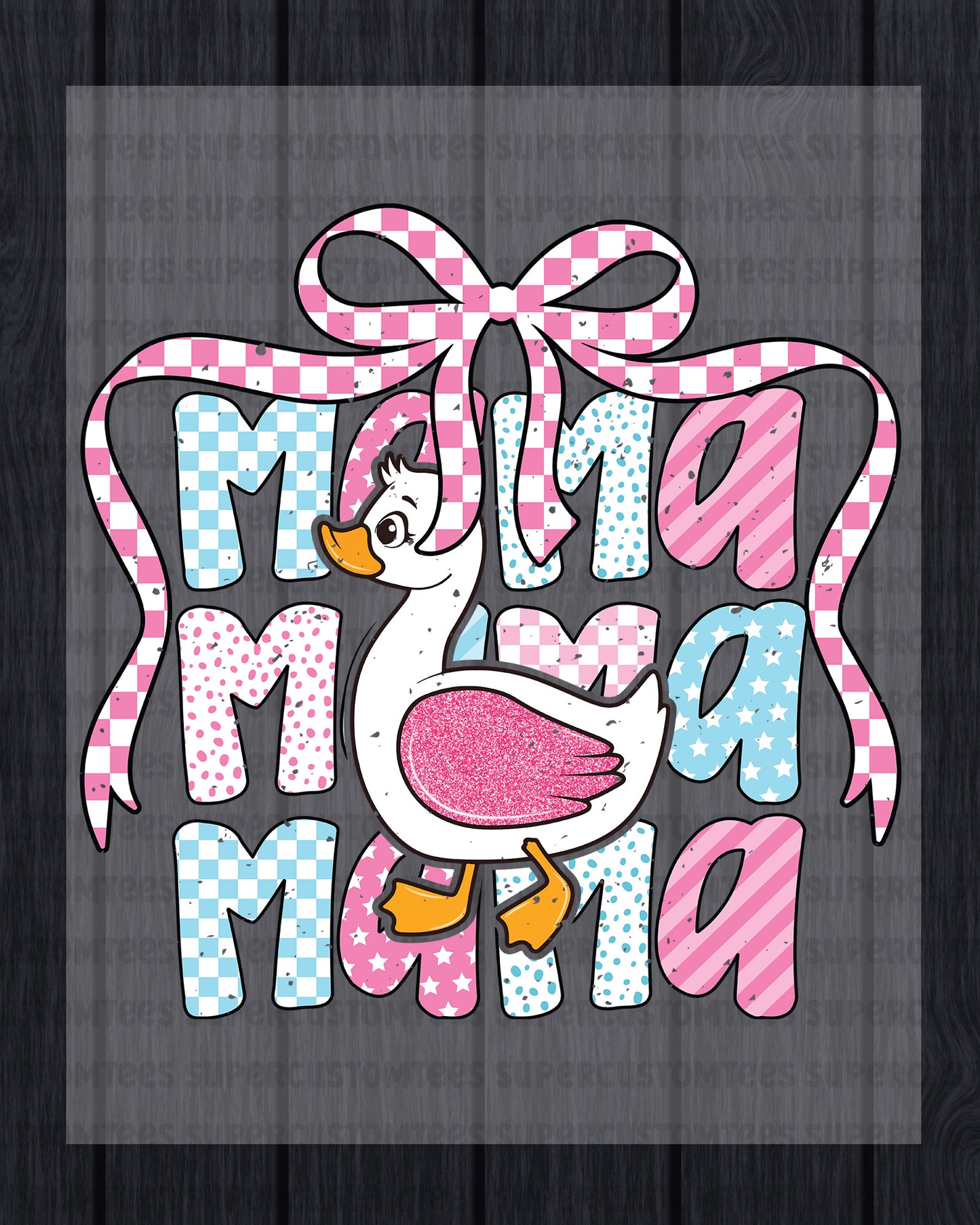 Western Goose Mama DTF Transfer