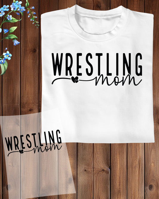 Wrestling Mom Trendy Gifts DTF Transfer Film