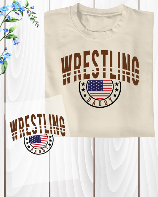 Wrestling Daddy  DTF Transfer Film