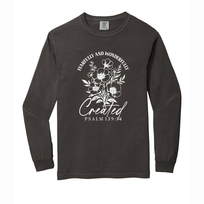 Fearfully and Wonderfully Created Comfort Colors T Shirt