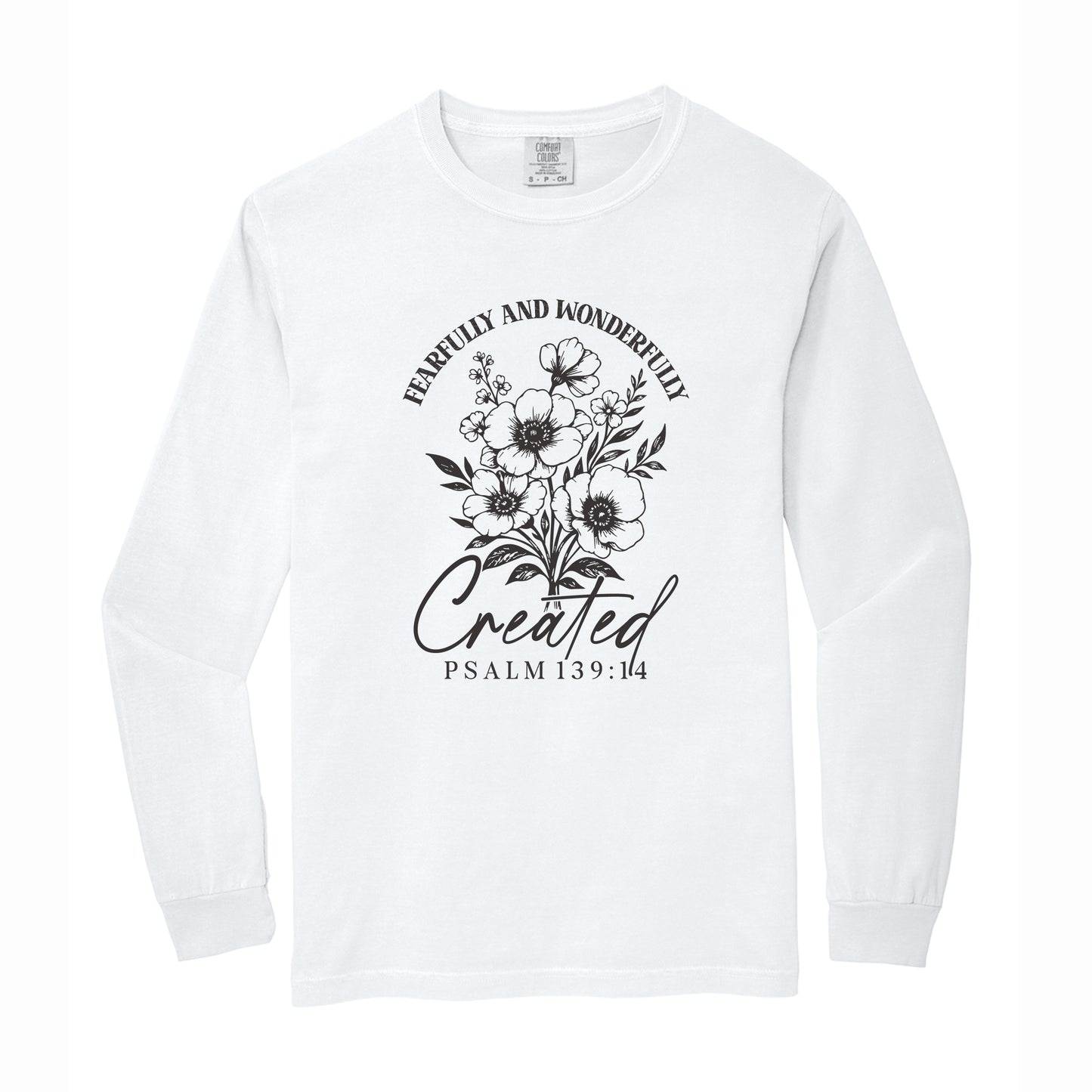 Fearfully and Wonderfully Created Comfort Colors T Shirt