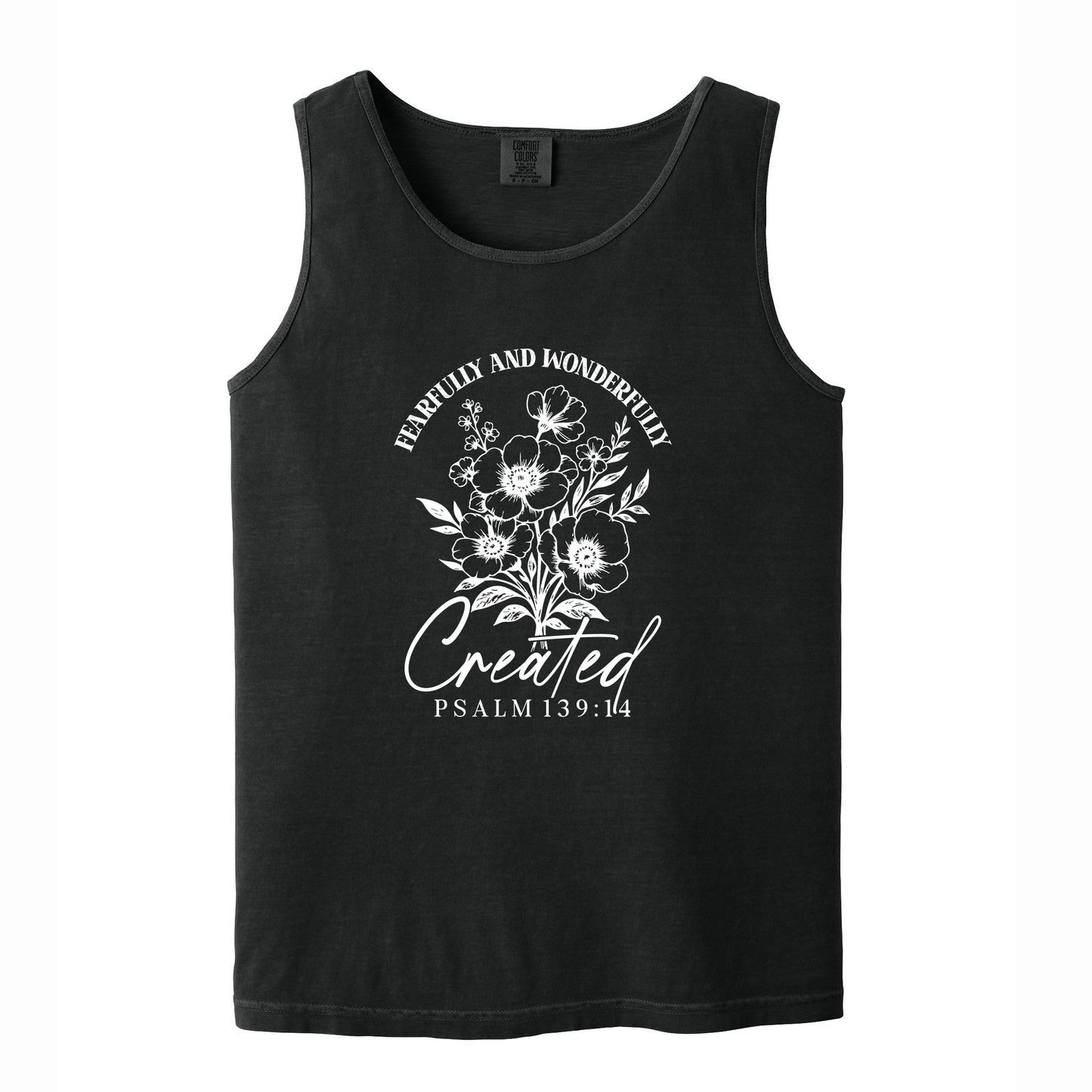 Fearfully and Wonderfully Created Comfort Colors T Shirt
