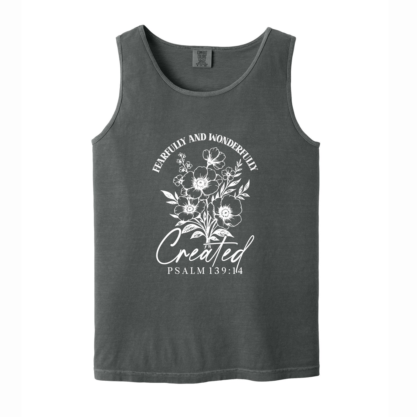 Fearfully and Wonderfully Created Comfort Colors T Shirt