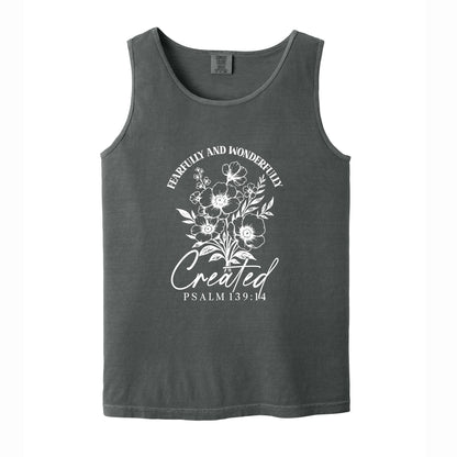 Fearfully and Wonderfully Created Comfort Colors T Shirt