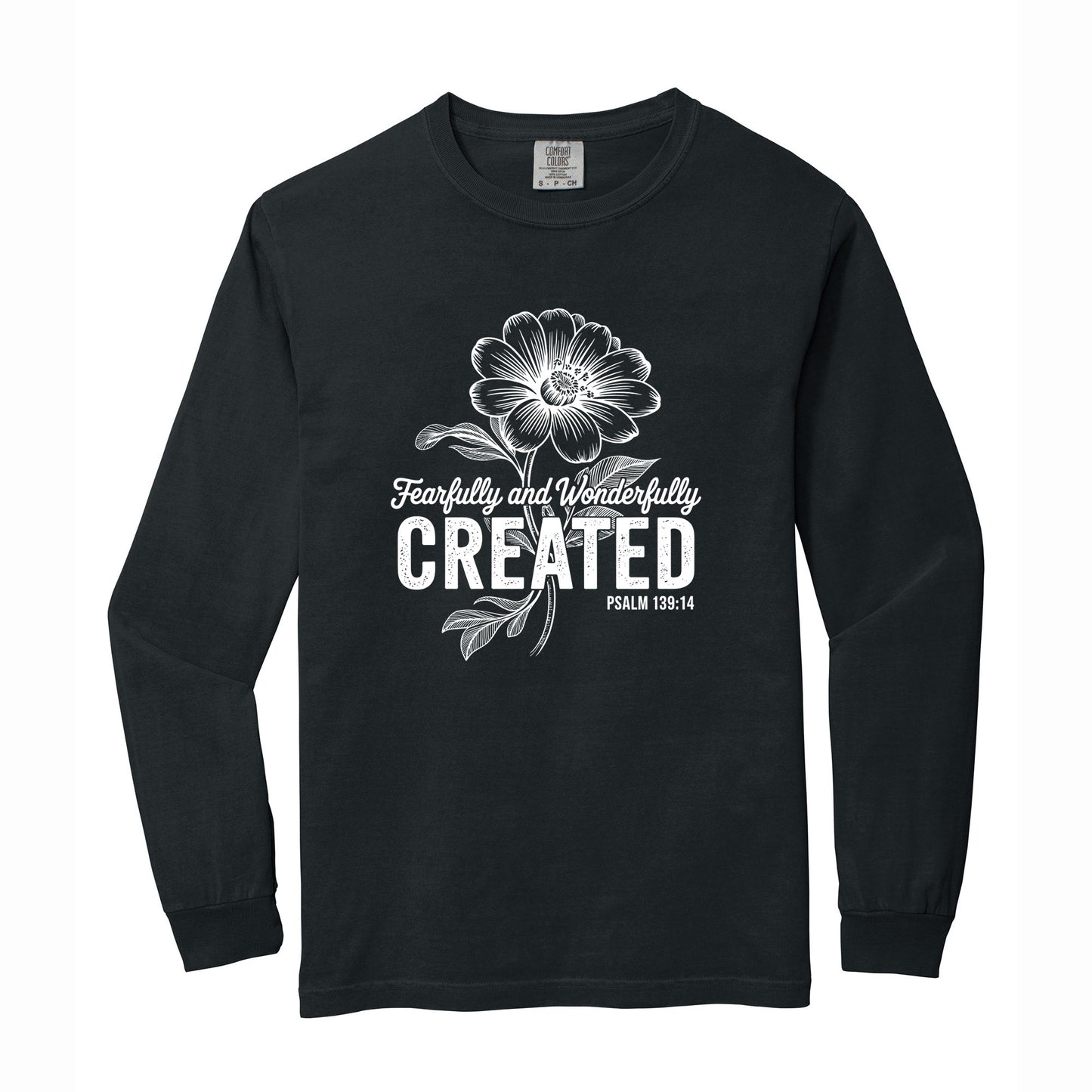 Fearfully and Wonderfully Created Comfort Colors T Shirt