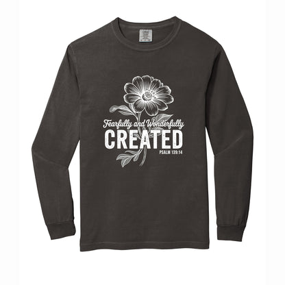 Fearfully and Wonderfully Created Comfort Colors T Shirt