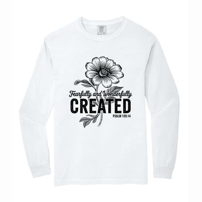 Fearfully and Wonderfully Created Comfort Colors T Shirt