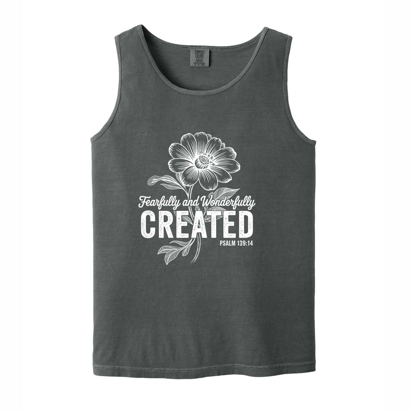 Fearfully and Wonderfully Created Comfort Colors T Shirt