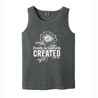 Fearfully and Wonderfully Created Comfort Colors T Shirt
