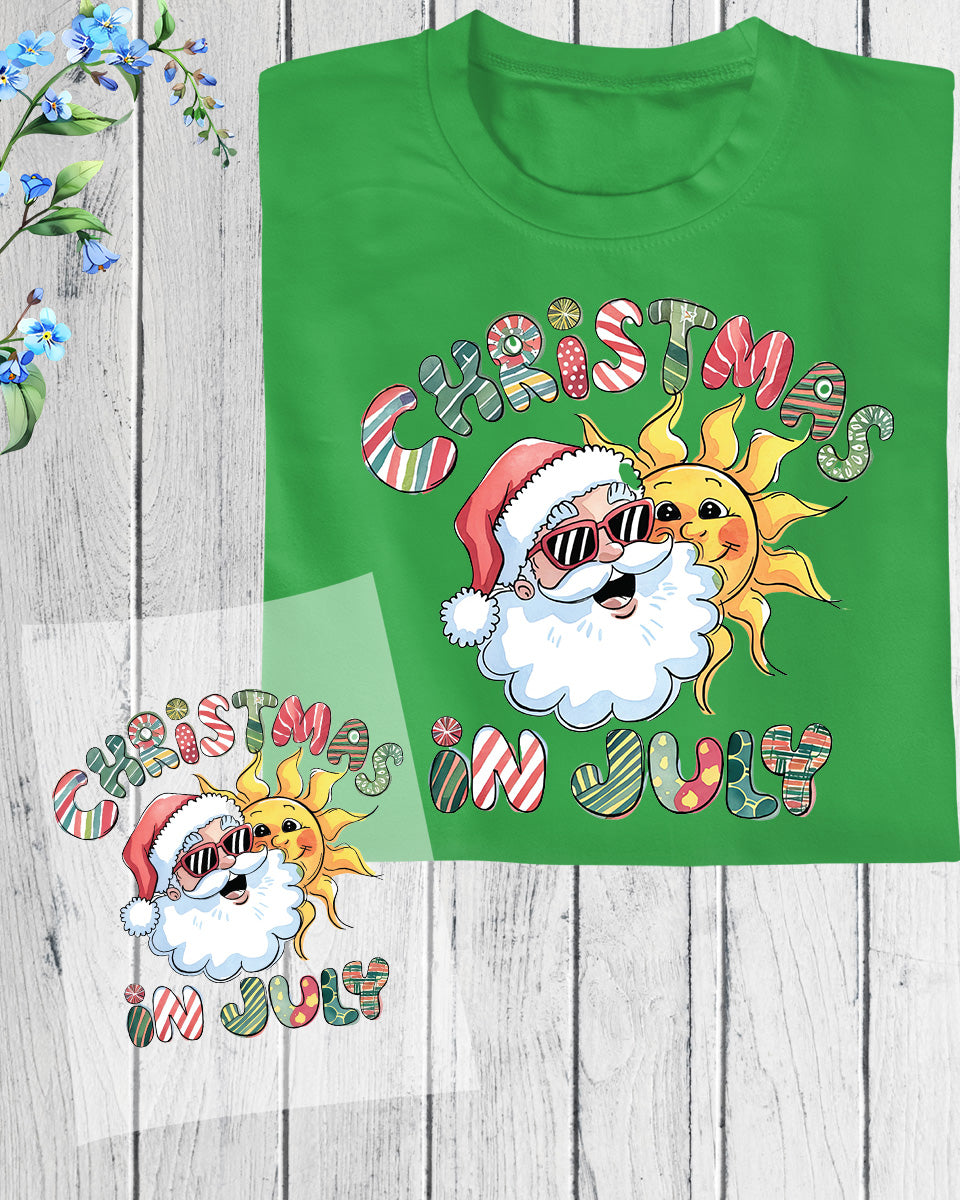 X-Mas In July DTF Transfer