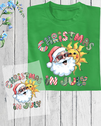 X-Mas In July DTF Transfer