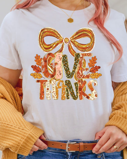 Yarn Thanksgiving DTF Transfer