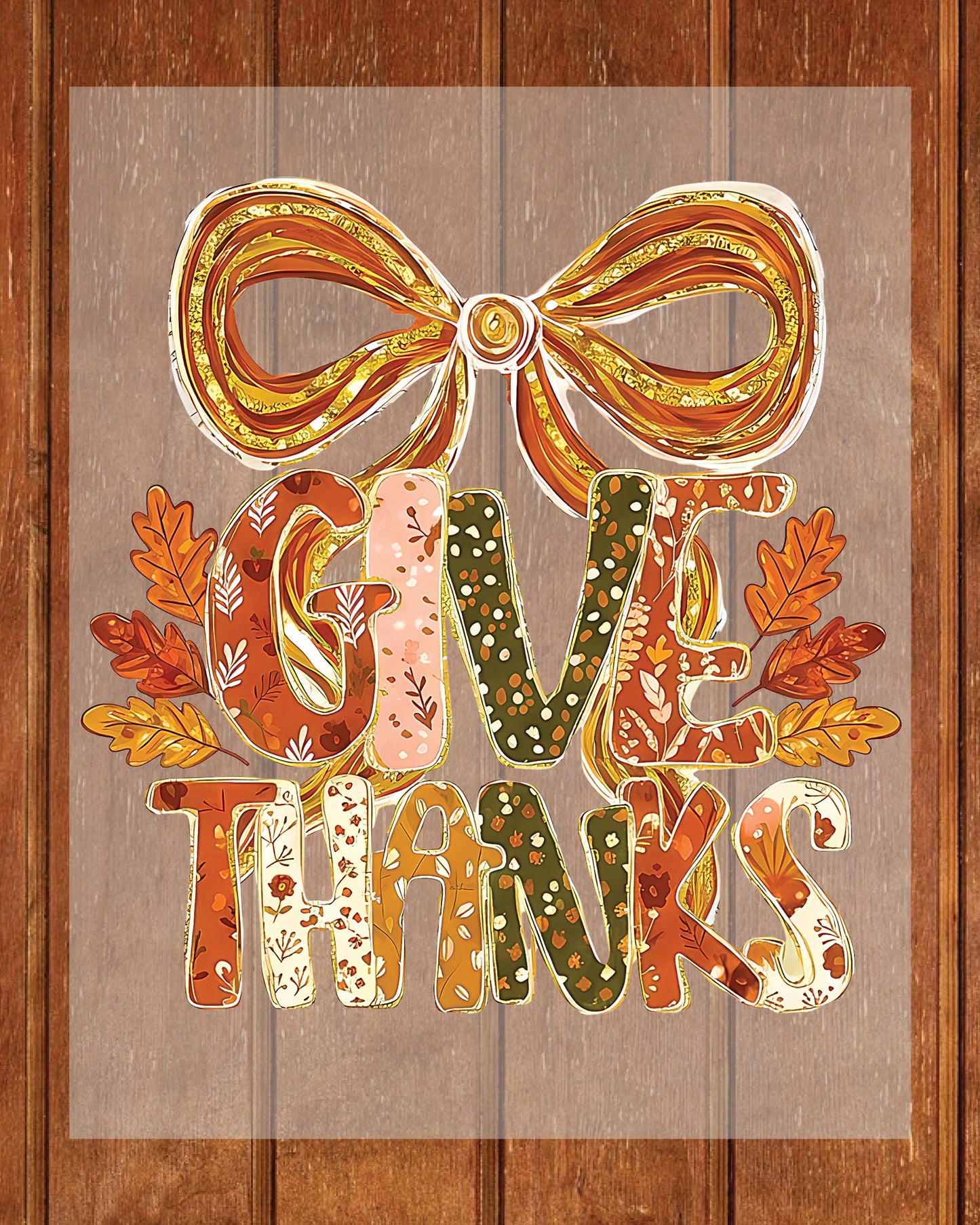 Yarn Thanksgiving DTF Transfer