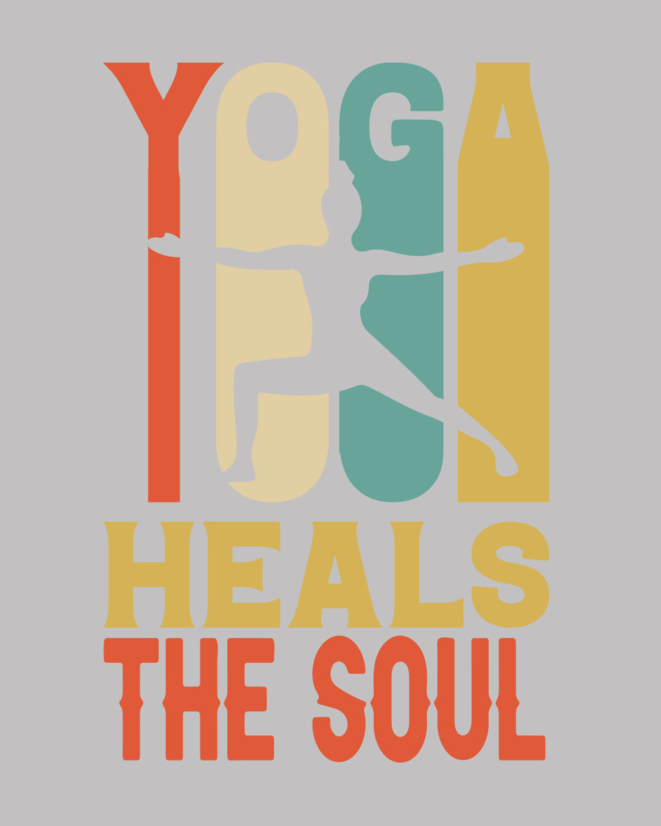 Yoga Heals The Soul DTF Transfer Film