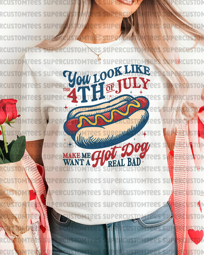 You Look Like the 4th of July Iron on Transfers for Shirts