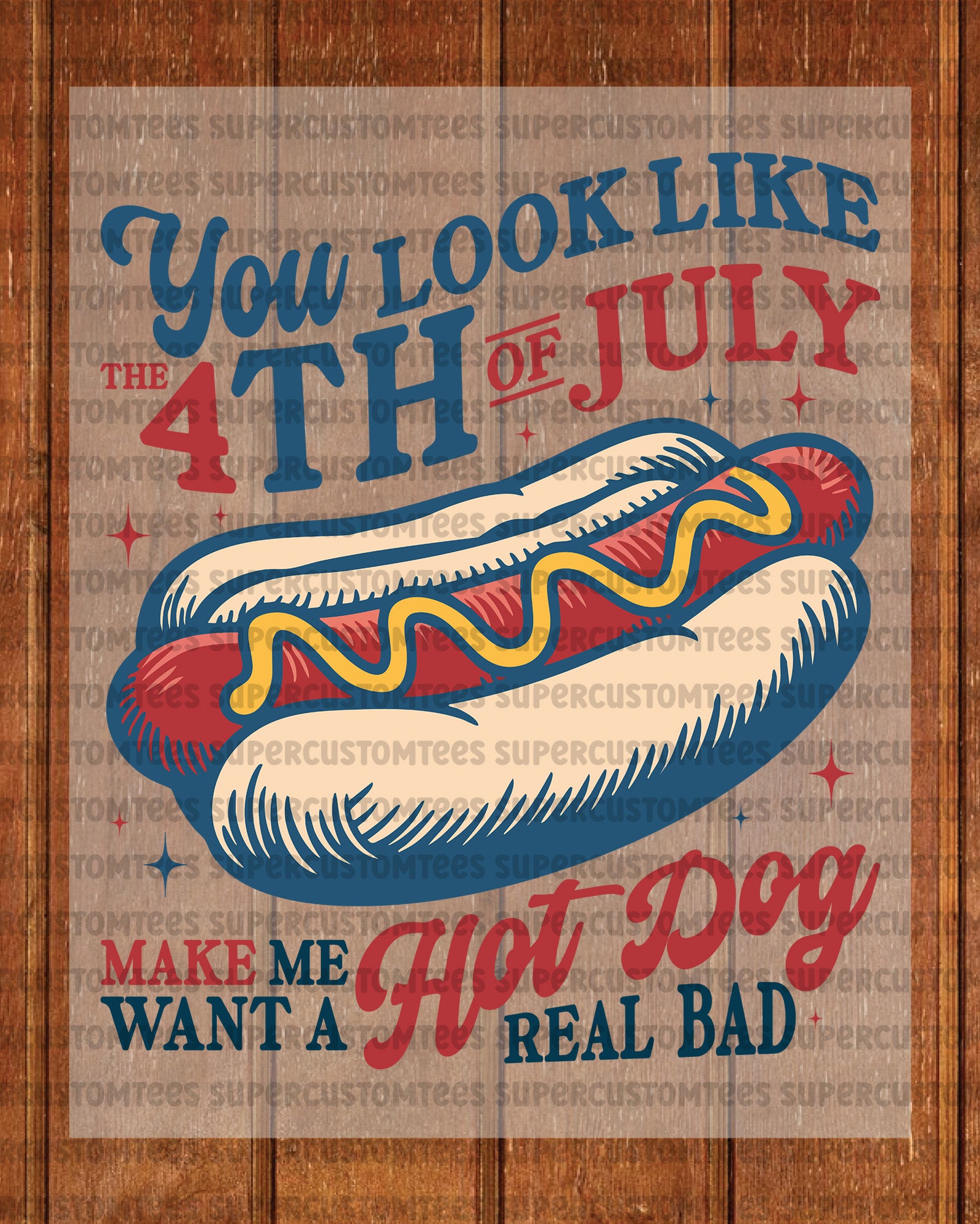 You Look Like the 4th of July Iron on Transfers for Shirts