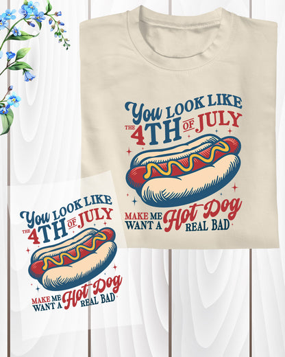 You Look Like the 4th of July Iron on Transfers for Shirts