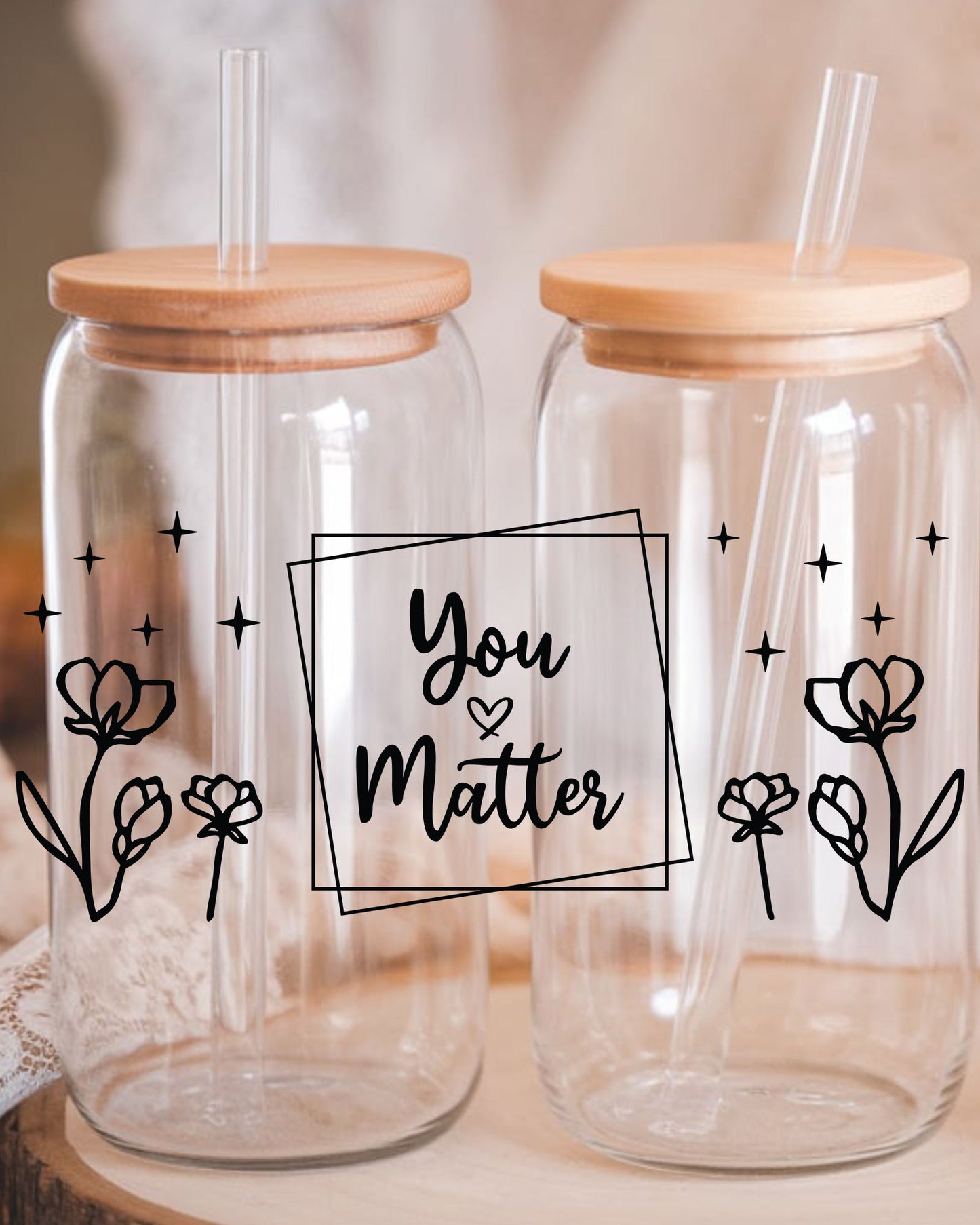 You Matter Christian mental health UV DTF wrap