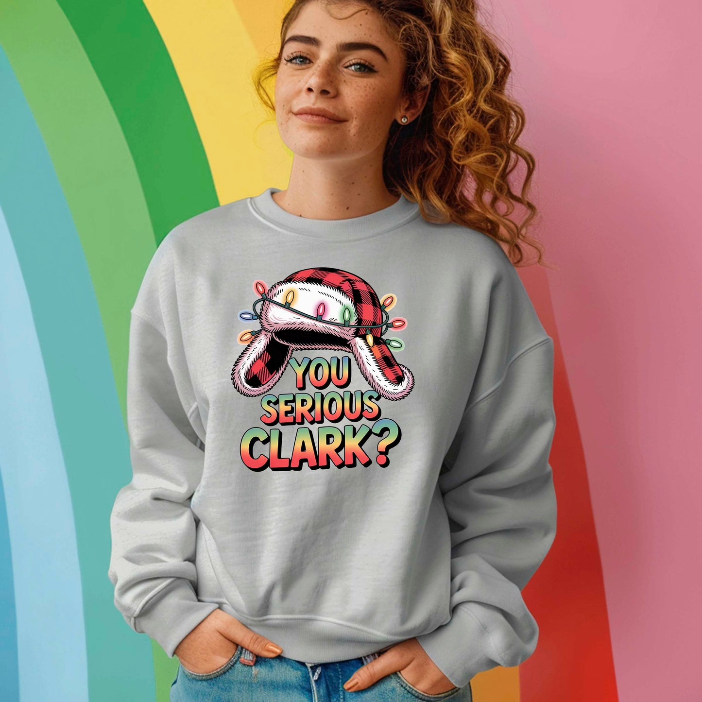 You Serious Clark” Funny Christmas DTF Transfer, Holiday Heat Press Design, Xmas Shirt Print, UV DTF Sticker, Funny Holiday Gift