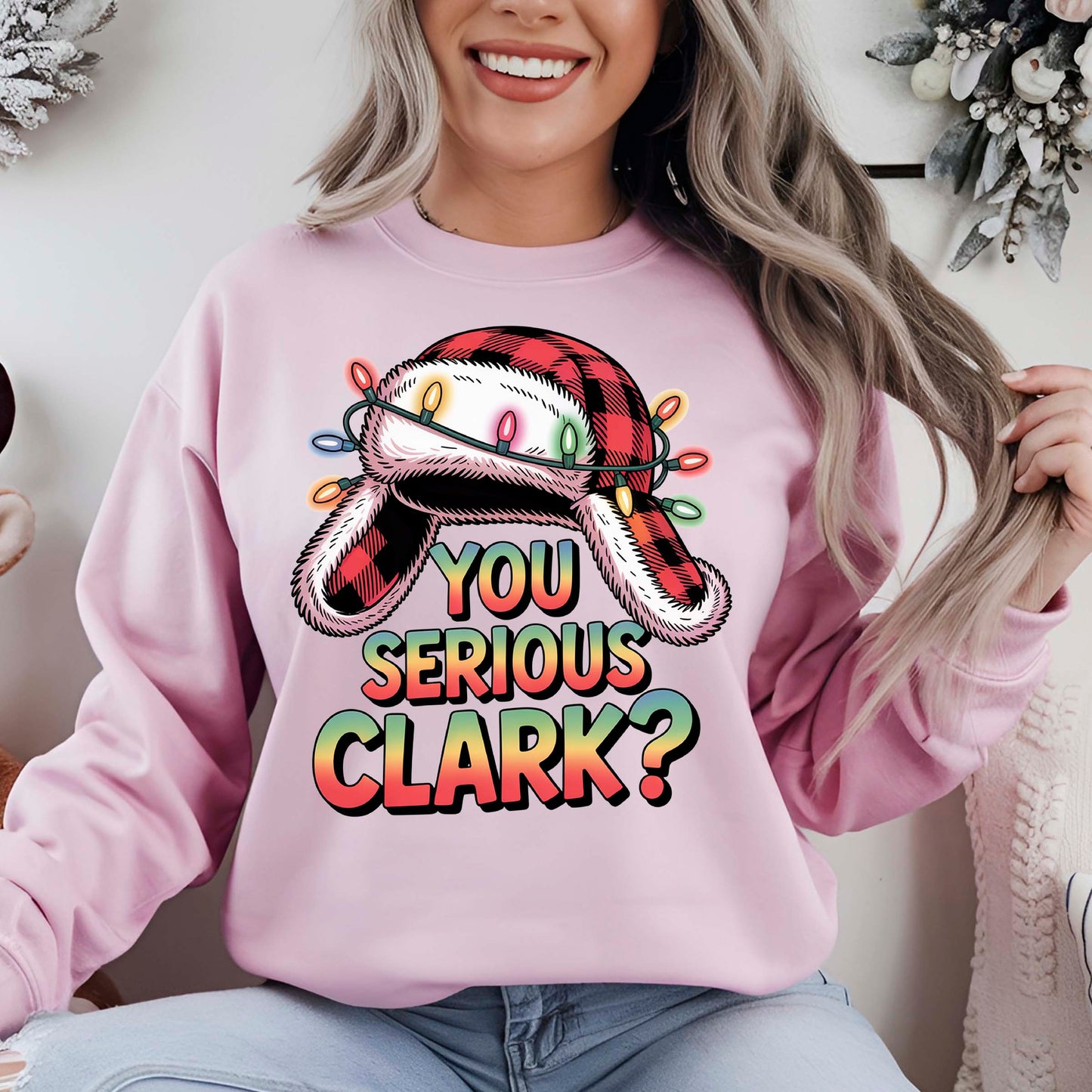 You Serious Clark” Funny Christmas DTF Transfer, Holiday Heat Press Design, Xmas Shirt Print, UV DTF Sticker, Funny Holiday Gift