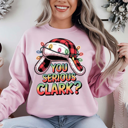 You Serious Clark” Funny Christmas DTF Transfer, Holiday Heat Press Design, Xmas Shirt Print, UV DTF Sticker, Funny Holiday Gift